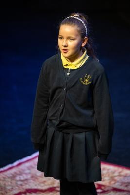 Arts Centre. Jersey Eisteddfod, English, Speech and Drama. Class 700D. The Betty Massip De Turville voucher, first time ever, verse speaking 9 years. Mia Farnham-Bates                                                Picture: ROB CURRIE