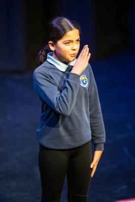 Arts Centre. Jersey Eisteddfod, English, Speech and Drama. Class 700D. The Betty Massip De Turville voucher, first time ever, verse speaking 9 years. Liara Andrade who came third                                                Picture: ROB CURRIE