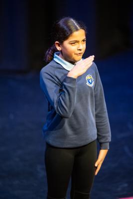 Arts Centre. Jersey Eisteddfod, English, Speech and Drama. Class 700D. The Betty Massip De Turville voucher, first time ever, verse speaking 9 years. Liara Andrade who came third                                                Picture: ROB CURRIE