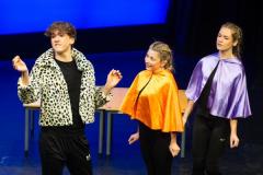 Arts Centre. Jersey Eisteddfod, English, Speech and Drama. Class 729B, The Max Le Feuvre Memorial Trophy, dramatic selection 17 years and under. Year 12 A Level Drama and Theatre Beaulieu Group B                                Picture: ROB CURRIE