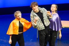 Arts Centre. Jersey Eisteddfod, English, Speech and Drama. Class 729B, The Max Le Feuvre Memorial Trophy, dramatic selection 17 years and under. Year 12 A Level Drama and Theatre Beaulieu Group B                                Picture: ROB CURRIE