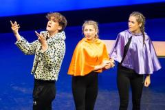 Arts Centre. Jersey Eisteddfod, English, Speech and Drama. Class 729B, The Max Le Feuvre Memorial Trophy, dramatic selection 17 years and under. Year 12 A Level Drama and Theatre Beaulieu Group B                                Picture: ROB CURRIE