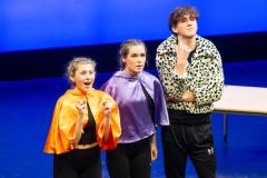 Arts Centre. Jersey Eisteddfod, English, Speech and Drama. Class 729B, The Max Le Feuvre Memorial Trophy, dramatic selection 17 years and under. Year 12 A Level Drama and Theatre Beaulieu Group B                                Picture: ROB CURRIE