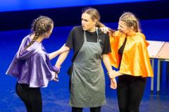 Arts Centre. Jersey Eisteddfod, English, Speech and Drama. Class 729B, The Max Le Feuvre Memorial Trophy, dramatic selection 17 years and under. Year 12 A Level Drama and Theatre Beaulieu Group B                                Picture: ROB CURRIE