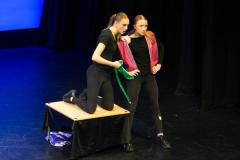 Arts Centre. Jersey Eisteddfod, English, Speech and Drama. Class 729B, The Max Le Feuvre Memorial Trophy, dramatic selection 17 years and under. Year 12 A Level Drama and Theatre Beaulieu Group A                                Picture: ROB CURRIE