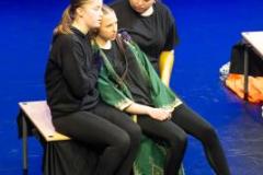 Arts Centre. Jersey Eisteddfod, English, Speech and Drama. Class 729B, The Max Le Feuvre Memorial Trophy, dramatic selection 17 years and under. Year 12 A Level Drama and Theatre Beaulieu Group A                                Picture: ROB CURRIE