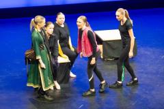 Arts Centre. Jersey Eisteddfod, English, Speech and Drama. Class 729B, The Max Le Feuvre Memorial Trophy, dramatic selection 17 years and under. Year 12 A Level Drama and Theatre Beaulieu Group A                                Picture: ROB CURRIE