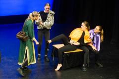 Arts Centre. Jersey Eisteddfod, English, Speech and Drama. Class 729B, The Max Le Feuvre Memorial Trophy, dramatic selection 17 years and under. Year 12 A Level Drama and Theatre Beaulieu Group A                                Picture: ROB CURRIE