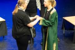 Arts Centre. Jersey Eisteddfod, English, Speech and Drama. Class 729B, The Max Le Feuvre Memorial Trophy, dramatic selection 17 years and under. Year 12 A Level Drama and Theatre Beaulieu Group A                                Picture: ROB CURRIE