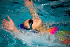 Les Quennevais pool. Swimarathon. Helvetia House School.  Kyana-Mai Sheedy (9) of Team Seals               Picture: ROB CURRIE