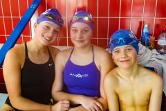 Lions Swimarathon Jersey 2023 The Pirouet family Picture: JON GUEGAN