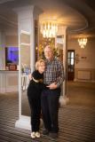 Ken and Finna Turner who spent their honeymoon in Jersey and have returned to the same hotel, The Best Western Royal Hotel for their Diamond wedding anniversary Picture: JON GUEGAN
