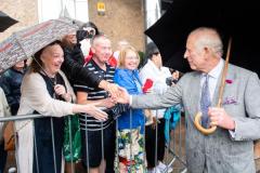 Royal Visit 2024 King Charles III and Queen Camilla Faces Picture: JON GUEGAN