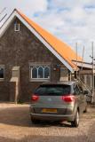 One year on the aftermath of Storm Ciaran in St Clement. St Nicholas Church on St Clement coast road                        Picture: ROB CURRIE