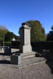 Philip le Brocq at the WW2 memorial St Brelade's Bay Picture: DAVID FERGUSON