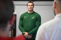 Cameron Hanekom  Springboks at Strive for media interviews Picture: DAVID FERGUSON