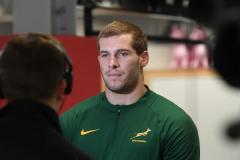 Cameron Hanekom  Springboks at Strive for media interviews Picture: DAVID FERGUSON