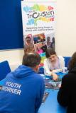 Jersey Youth Service National Youth Work Week gaming night. A variety of traditional board games werer available to play  Picture: JON GUEGAN