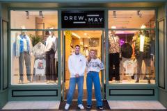 Ash Anderson and Caitlin Finnan, Co-owners of Drew & May, a new clothing shop on King Street. Picture: JON GUEGAN