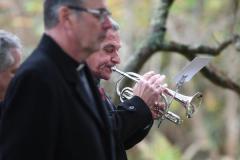 last post by William Whithead Memorial service for Captain Philip Ayton at Petit Port,Trinity Picture: DAVID FERGUSON