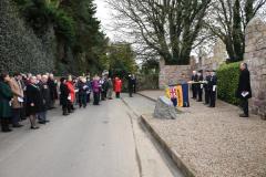 Memorial servive for Lt Bernard Scheidhauer Picture: DAVID FERGUSON