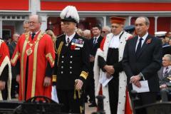 Lt Gov Jerry Kyd Remembrance Day at the Cenotaph Picture: DAVID FERGUSON