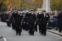 Jersey Sea Cadets TS Jersey Remembrance Day at the Cenotaph Picture: DAVID FERGUSON