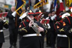 Band of the Island of Jersey Remembrance Day at the Cenotaph Picture: DAVID FERGUSON