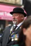 Tim Daniels Chairman of the Royal British legion Remembrance Day at the Cenotaph Picture: DAVID FERGUSON