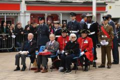 Remembrance Day at the Cenotaph Picture: DAVID FERGUSON