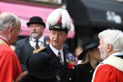 Lt Gov Jerry Kyd Remembrance Day at the Cenotaph Picture: DAVID FERGUSON