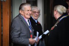 WW2 D Day Veteran Ernest Thorne Remembrance Day at the Cenotaph Picture: DAVID FERGUSON