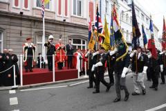 Veterans march pass Remembrance Day at the Cenotaph Picture: DAVID FERGUSON