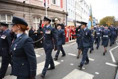 Air CADETS Remembrance Day at the Cenotaph Picture: DAVID FERGUSON