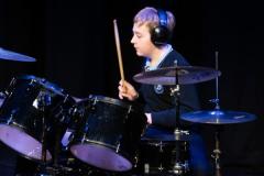 Jersey Festival of the Performing Arts Music Section Eisteddfod 2024  Class 152 B The Ernie Mallett Drum Kit Improvisation Trophy U11 years Toby Wylie Picture: JON GUEGAN