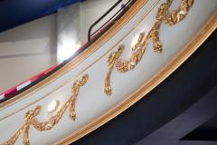 Jersey Opera House renovations. The gold leaf and marbling was applied by Maybank Associates                      Picture: ROB CURRIE