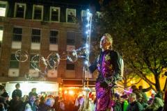 Christmas Lights Switch On and Parade.  The Jersey Showman at Wests Centre                        Picture: ROB CURRIE