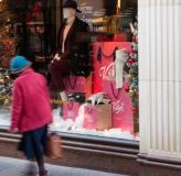 Voisins Christmas displays with visual merchandiser Yhonny Picture: JON GUEGAN