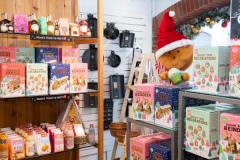 Voisins Christmas displays with visual merchandiser Yhonny Picture: JON GUEGAN