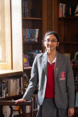 Aarya Patil has recently won the Rotary Young Citizen Award   Picture: JON GUEGAN