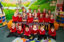 JCP reception class of Mrs Carolyn Scott                 Picture: ROB CURRIE