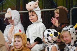drama with the animals and shepherds les Landes School Nativity Picture: DAVID FERGUSON