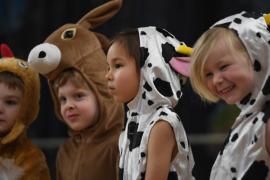 Donkey and the Cows les Landes School Nativity Picture: DAVID FERGUSON