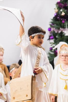 St Saviour's school Key Stage 1 nativity 'Angel Express' 'Read all about it..." Picture: JON GUEGAN