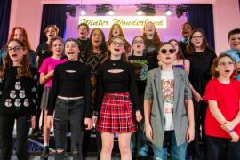 Grainville school. Christmas show called Winter Wonderland. The Rock 'n' Roll chorus. NO NAMES                               Picture: ROB CURRIE