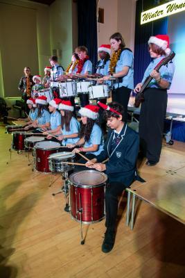 Grainville school. Christmas show called Winter Wonderland. The Music Ensemble. NO NAMES                               Picture: ROB CURRIE