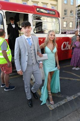 Le Rocquier School year 11 School Prom at the Royal Yacht Picture: DAVID FERGUSON