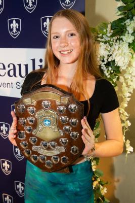 Beaulieu school prize giving at St Mary & St Peter's Church.   Erin Goodbody (15)                 Picture: ROB CURRIE