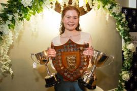 Beaulieu school prize giving at St Mary & St Peter's Church.   Grace Chidlow (16)                 Picture: ROB CURRIE