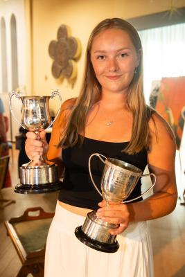 Beaulieu school prize giving at St Mary & St Peter's Church. Elsa Wanless (16)                  Picture: ROB CURRIE